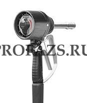 MC30 - Мех. пистолет c ротационным расходомером (литры), жесткий носик, полуавт. каплеот., масло